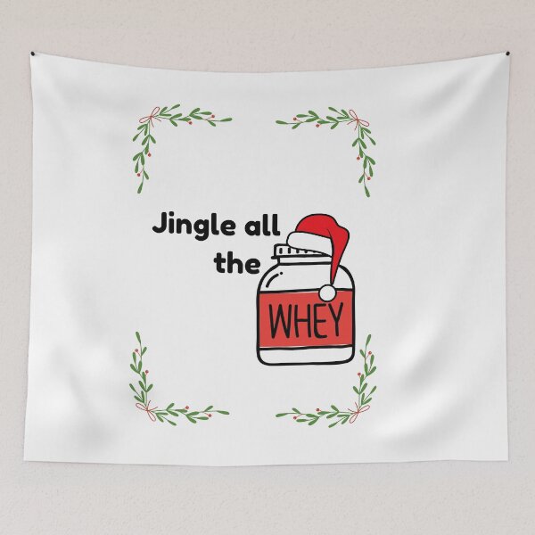 Item preview, jingle all the whey border designed and sold by lovesimplicity1.