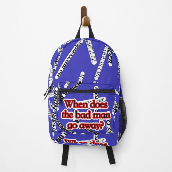 Item preview, No surrender, when does the bad man go away. designed and sold by mntimg.