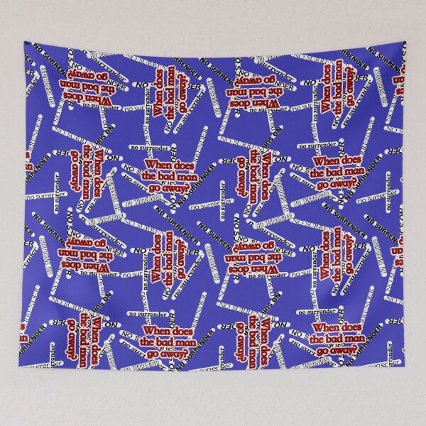 Item preview, No surrender, when does the bad man go away. designed and sold by mntimg.