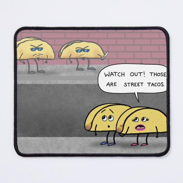 Item preview, Tacos Locos (The Original Street Tacos Comic) designed and sold by AirBearCards.