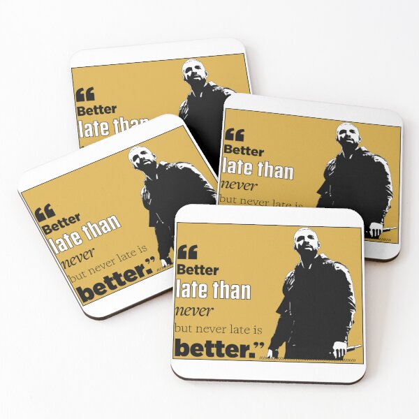 Item preview, "NEVER LATE IS BETTER" RAP QUOTE FOR HIP HOP FANS designed and sold by An Artist To The Fullest.
