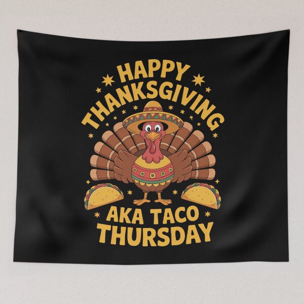 Item preview, Funny Thanksgiving Tacos Lovers Turkey designed and sold by Sea4Adventures.