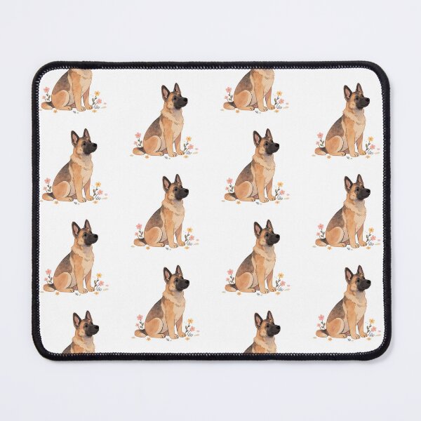 Item preview, Belgian Malinois Puppy Nursery Art designed and sold by TheAnimalZ00.