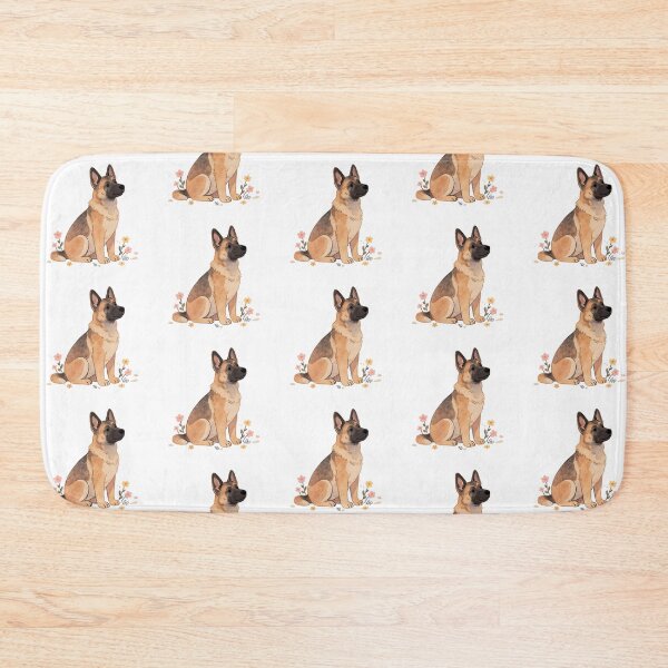 Item preview, Belgian Malinois Puppy Nursery Art designed and sold by TheAnimalZ00.