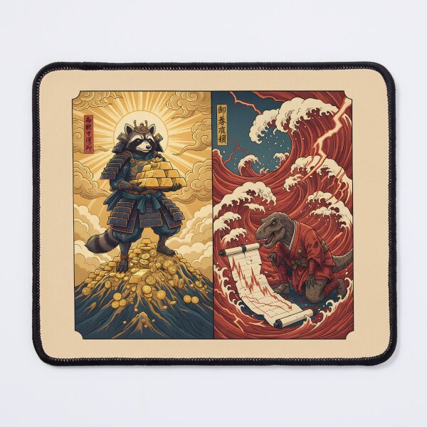 Item preview, Ukiyo-e Battle: Gold vs The Dip designed and sold by KakangMudi.