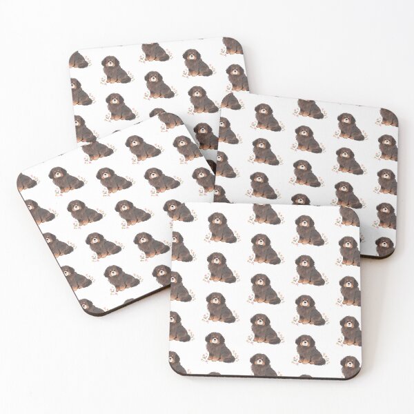 Item preview, Newfoundland Puppy Nursery Art designed and sold by TheAnimalZ00.