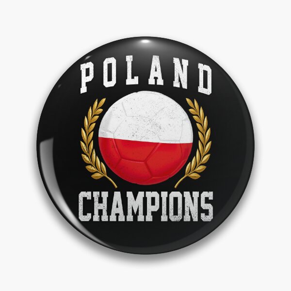 Item preview, SOCCER BALL FLAG CHAMPIONS - POLAND - Fans and Teams for Men and Women T-shirt designed and sold by wallsandpatts.