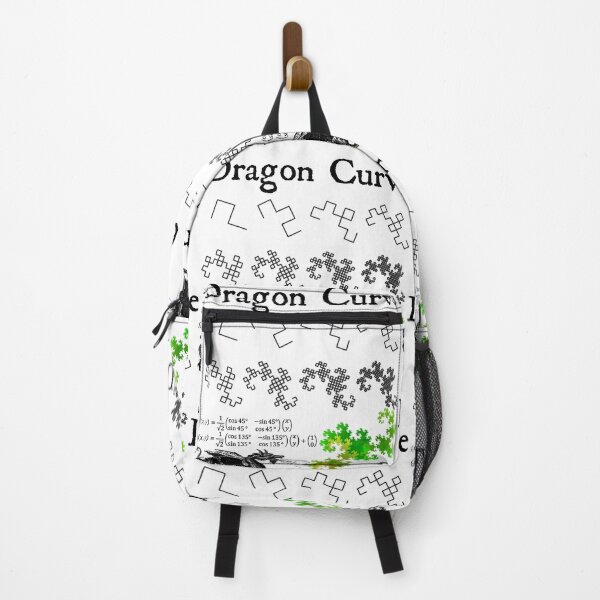 Item preview, Nerdy Vintage Dragon Curve Science Teacher Black Text designed and sold by MathWare MathClips.