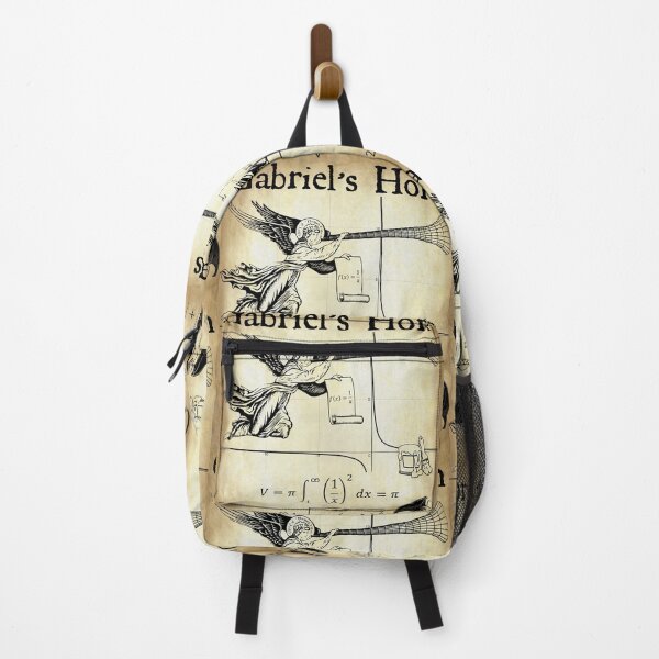 Item preview, Nerdy Vintage Gabriel's Horn Math Science Teacher Black Text Parchment designed and sold by MathWare MathClips.