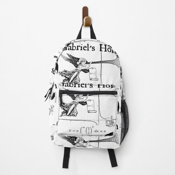 Item preview, Nerdy Vintage Gabriel's Horn Math Science Teacher Black Text designed and sold by MathWare MathClips.