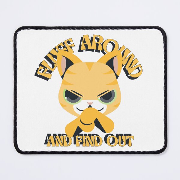 Item preview, fluff around and find out cat designed and sold by WolfmanProphecy.