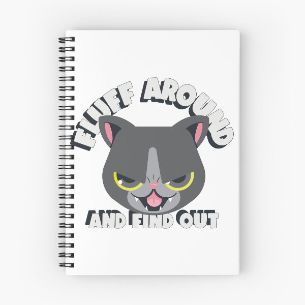 Item preview, fluff around and find out evil cat designed and sold by WolfmanProphecy.