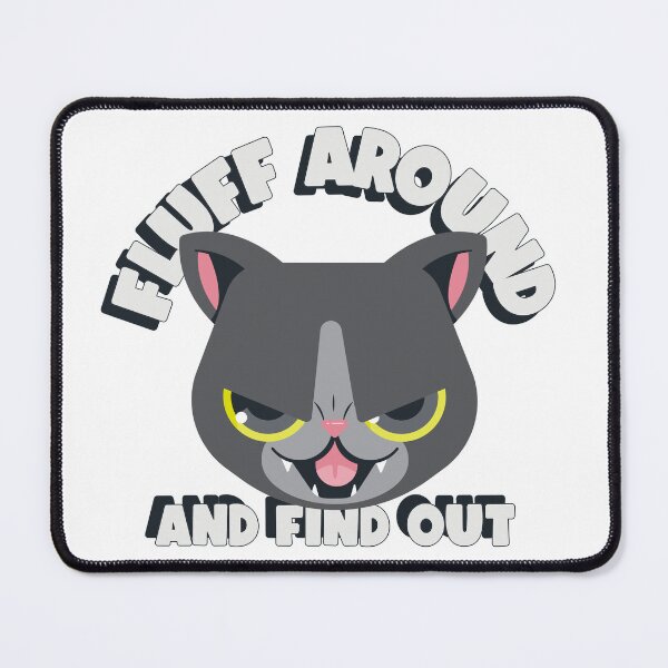 Item preview, fluff around and find out evil cat designed and sold by WolfmanProphecy.