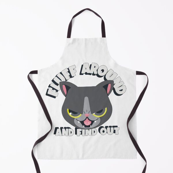 Item preview, fluff around and find out evil cat designed and sold by WolfmanProphecy.