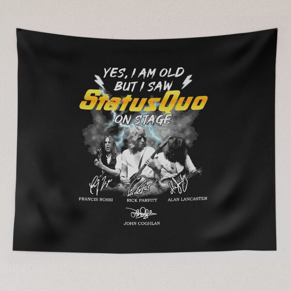 Item preview, status quo on stage vintage designed and sold by BerthasBrisen.