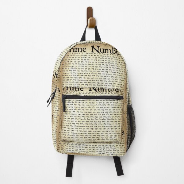 Item preview, Nerdy Vintage  Prime Numbers Math Teacher Black Text Parchment designed and sold by MathWare MathClips.
