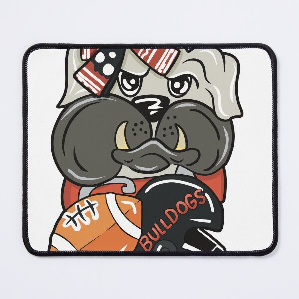 Item preview, Retro Bulldog Football Fan Illustration designed and sold by JP Creative Grit.