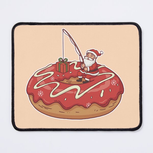 Item preview, Santa’s Donut Gift Drop – Christmas Sweet Surprise designed and sold by BGMeYou.