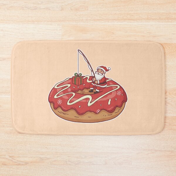 Item preview, Santa’s Donut Gift Drop – Christmas Sweet Surprise designed and sold by BGMeYou.