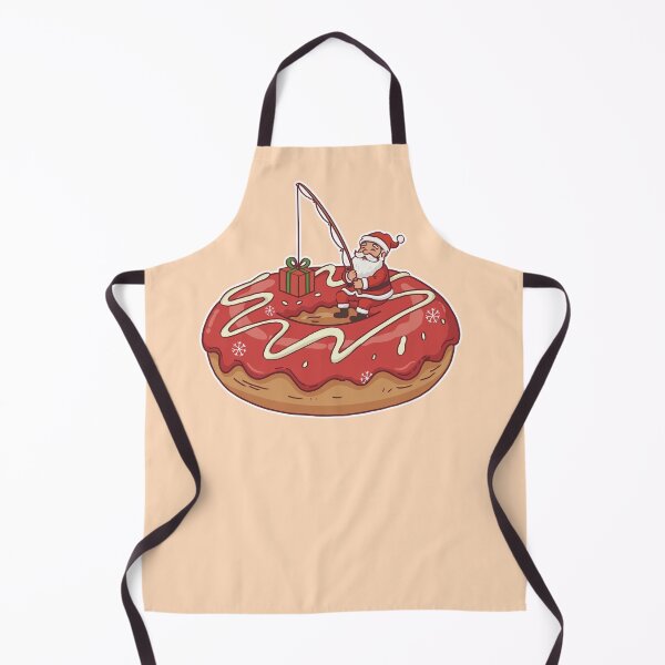Item preview, Santa’s Donut Gift Drop – Christmas Sweet Surprise designed and sold by BGMeYou.