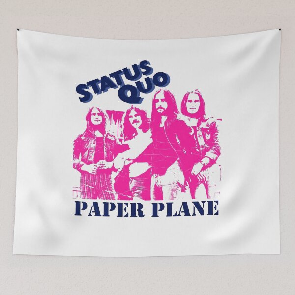 Item preview, status quo paper plane designed and sold by BerthasBrisen.