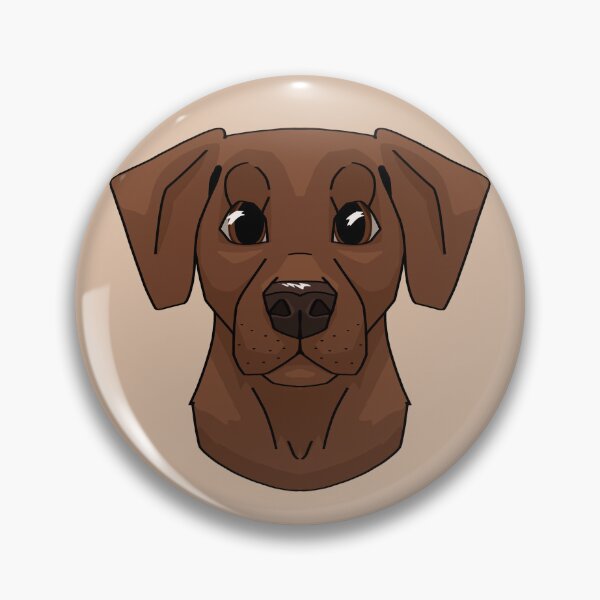 Artikelvorschau, Schokoladen-Labrador entworfen und verkauft von ArtbyJunebug.