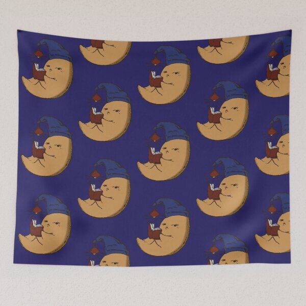 Item preview, Bedtime story moon designed and sold by bakerbunni.