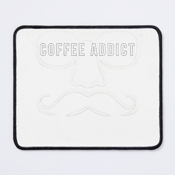Item preview, Cleverly disguised Coffee Addict (dark fabric) designed and sold by FunFictionStories.