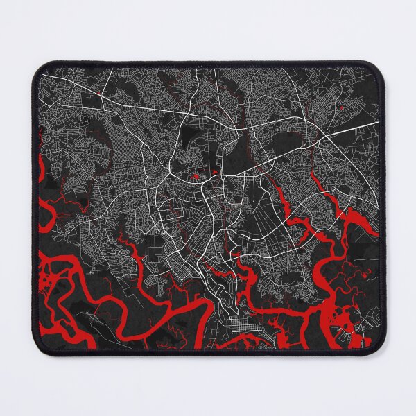 Item preview, Port Harcourt City Map of Nigeria - Oriental designed and sold by deMAP.