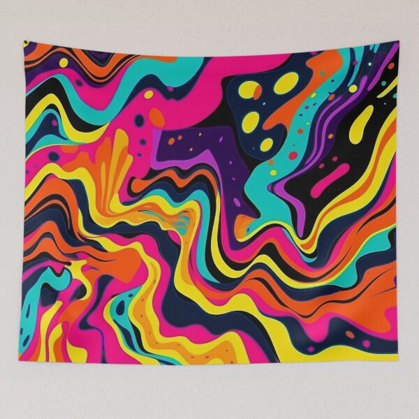 Item preview, Pop Art Bold And Bright Colorful Abstract Designs designed and sold by DEC02.