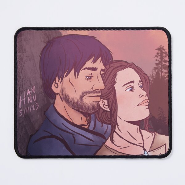 Item preview, Jyn & Cassian at sunrise designed and sold by Hannu-Made-This.