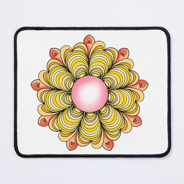 Item preview, Coloring page mandala outline drawing for art therapy and meditation. Circular ornament	 designed and sold by nongsao4.