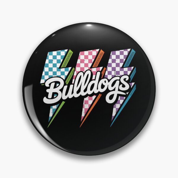 Item preview, Bulldogs Checkered Back To School designed and sold by TorjeARTStore.