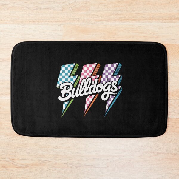 Item preview, Bulldogs Checkered Back To School designed and sold by TorjeARTStore.