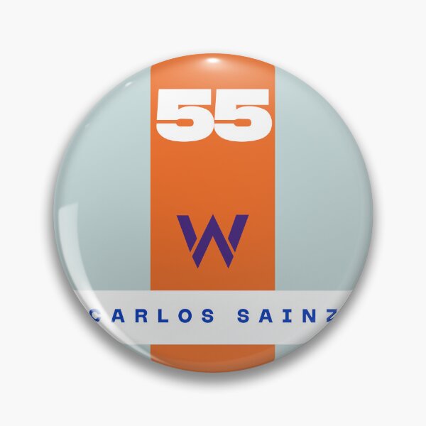 Item preview, Carlos Sainz Blue and Orange F1 2025  designed and sold by Pink Polar F1.