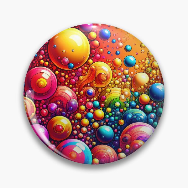 Item preview, 3D-Inspired Fantasy Neon-Colored Marble Art Abstract Designs  designed and sold by DEC02.