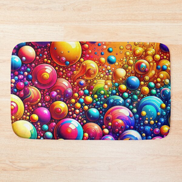 Item preview, 3D-Inspired Fantasy Neon-Colored Marble Art Abstract Designs  designed and sold by DEC02.