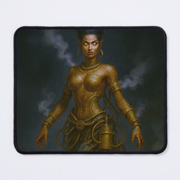 Item preview, Steampunk Djinn Rising from Lamp designed and sold by WhiteWolfe0127.