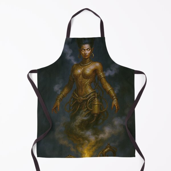 Item preview, Steampunk Djinn Rising from Lamp designed and sold by WhiteWolfe0127.
