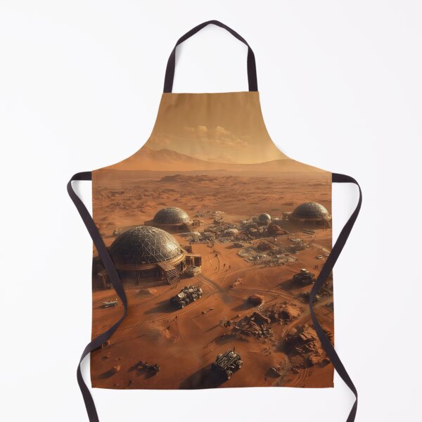Item preview, COLONY ON MARS Space Lovers Decoration For Office and Home Science Fiction Space Exploration Physics Scientist designed and sold by Jt41.