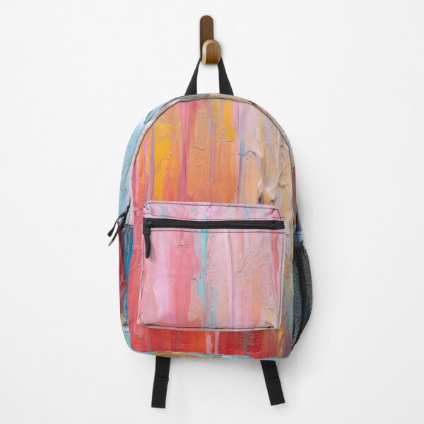 Item preview, Sweet Pink Cotton Candy Colorful Palette Knife Abstract designed and sold by DEC02.