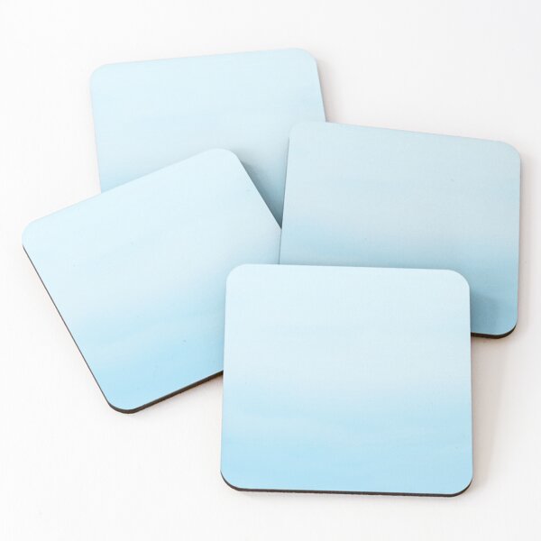 Item preview, Soft Light Gradient Design | White to Blue Freshness designed and sold by Polariszero.