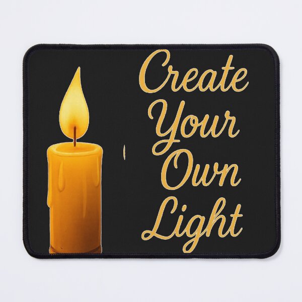 Item preview, Create Your Own Light Candle – Motivational Self Love T-Shirt designed and sold by KDesignCrafts.