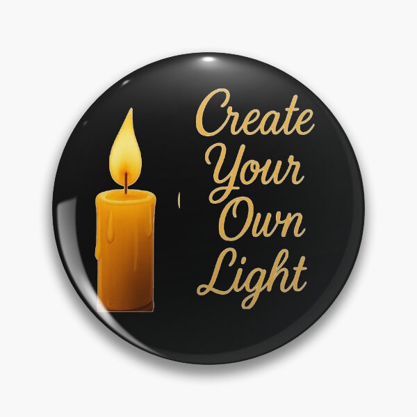 Item preview, Create Your Own Light Candle – Motivational Self Love T-Shirt designed and sold by KDesignCrafts.