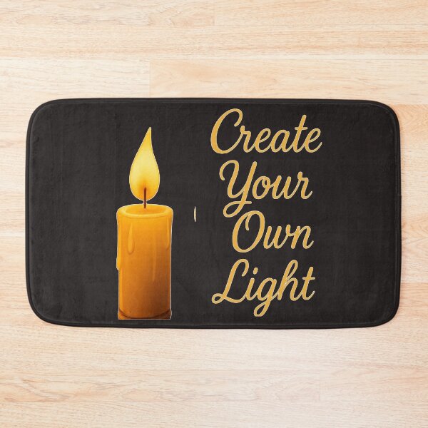 Item preview, Create Your Own Light Candle – Motivational Self Love T-Shirt designed and sold by KDesignCrafts.