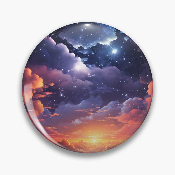 Item preview, Futuristic Sci-Fi Fantasy Eternity Sky With Magical Clouds   designed and sold by DEC02.