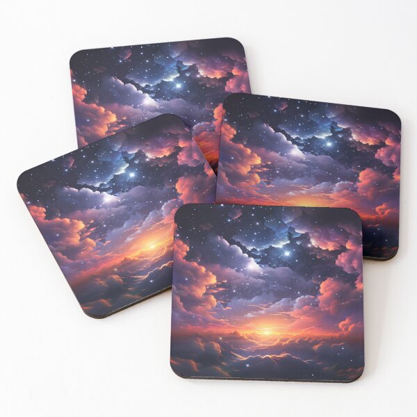 Item preview, Futuristic Sci-Fi Fantasy Eternity Sky With Magical Clouds   designed and sold by DEC02.