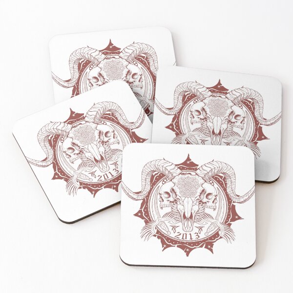 Item preview, Crimson Covenant — Ram Skull Occult Emblem designed and sold by DONXX.