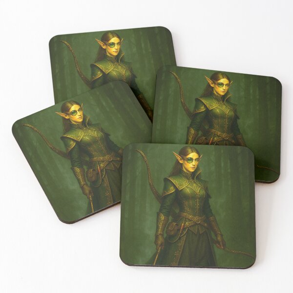 Item preview, Steampunk Elf Huntress in Misty Forest designed and sold by WhiteWolfe0127.
