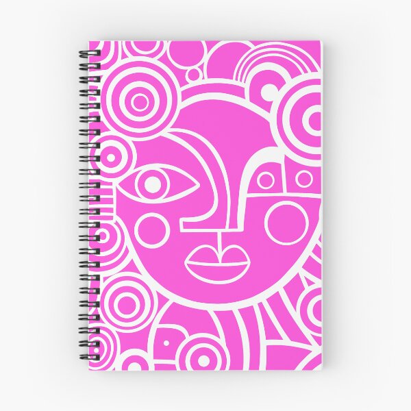 Item preview, Cubism Hot Pink Abstract Art Face Line Design  designed and sold by DEC02.